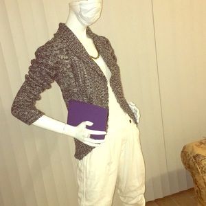 Ladies button up sweater